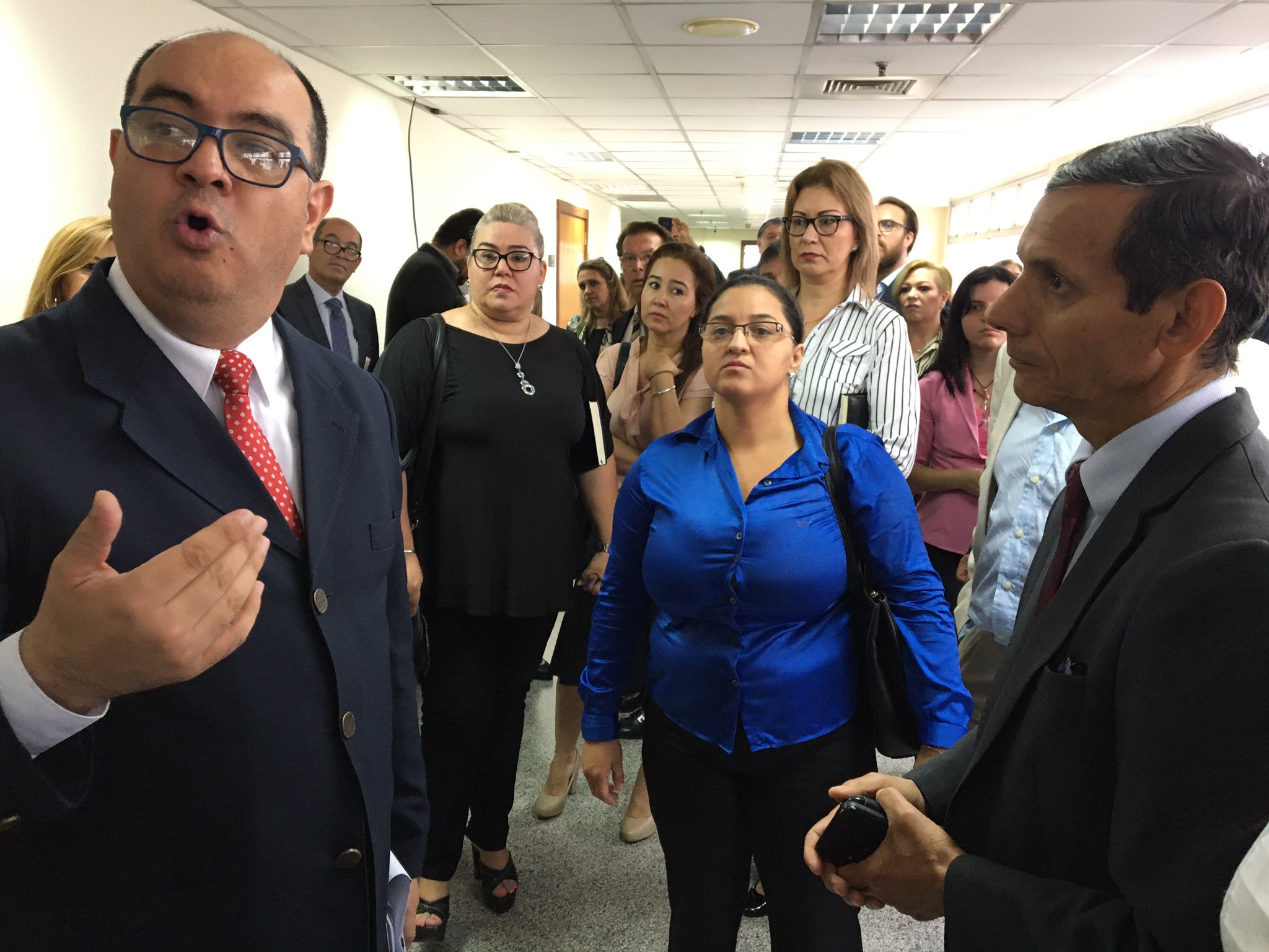 Los abogados consideran que la huelga de actuarios judiciales es ilegal. Foto: Colegio de Abogados del Paraguay