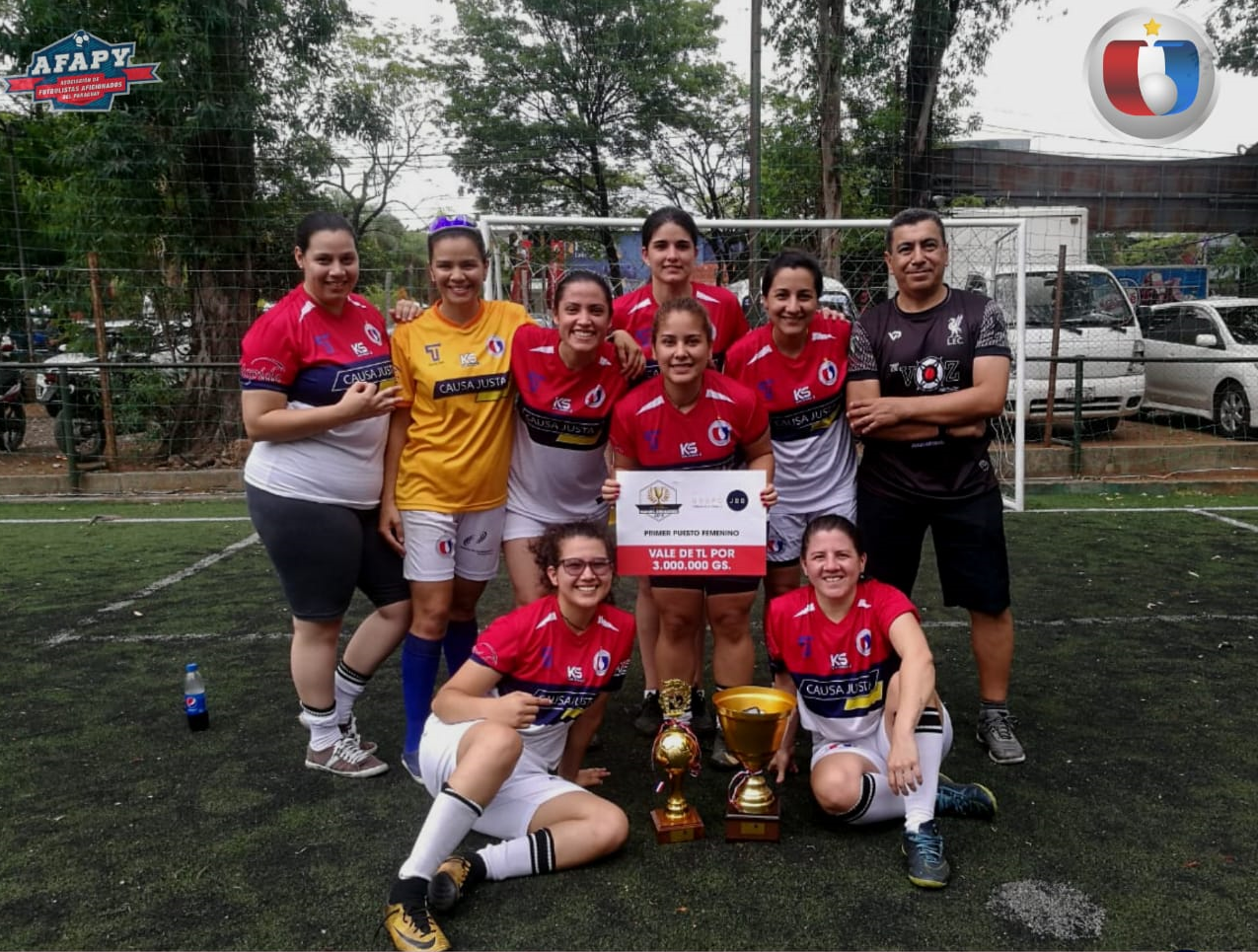 La tercera edición de la Copa Manuel Bernardes quedó en manos de Unicanal FEM. Foto: AFAPy