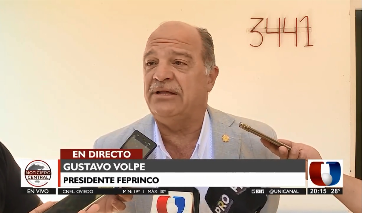 Gustavo Volpe, presidente de Feprinco.