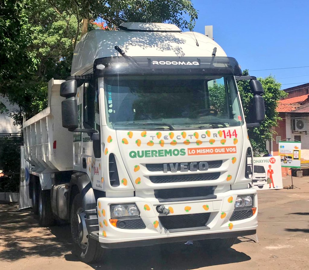 La Dirección de Aseo Urbano de la Municipalidad de Asunción lanza por cuarto año consecutivo el servicio diferencial y gratuito del Mango Móvil. Foto: @AsuDsu