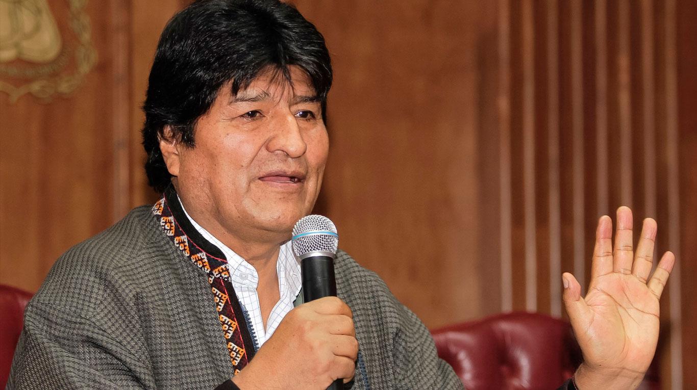 Evo Morales (expresidente de Bolivia). Foto: EFE