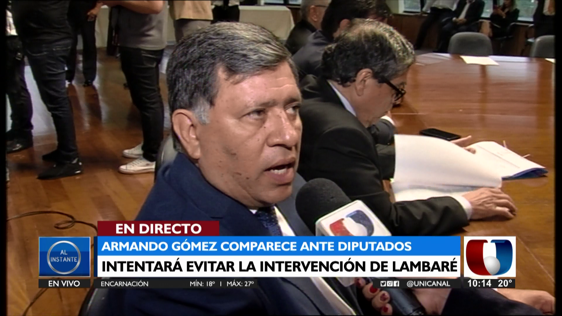 El intendente de Lambaré sostiene que el pedido de intervención podría tratarse de una persecución política.