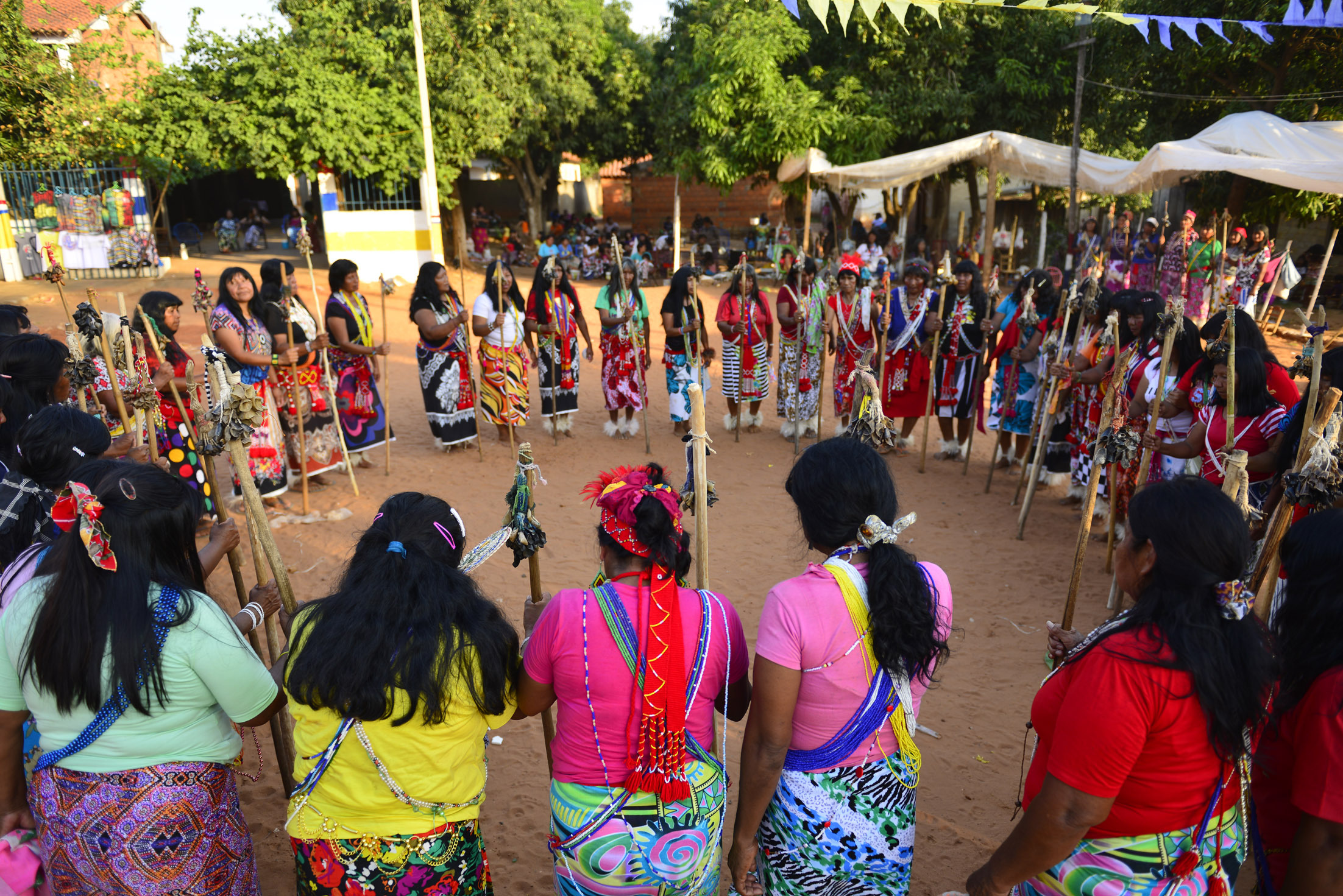 De 117.150 personas que pertenecen a la población indígena en nuestro país, solo 21.309 están en el sistema educativo. Foto: Stp.gov