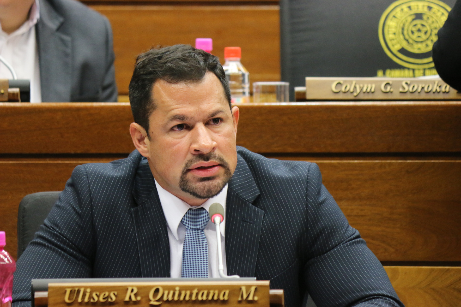 El diputado Ulises Quintana se halla recluido actualmente en la cárcel militar de Viñas Cué. Foto: Radio Cámara