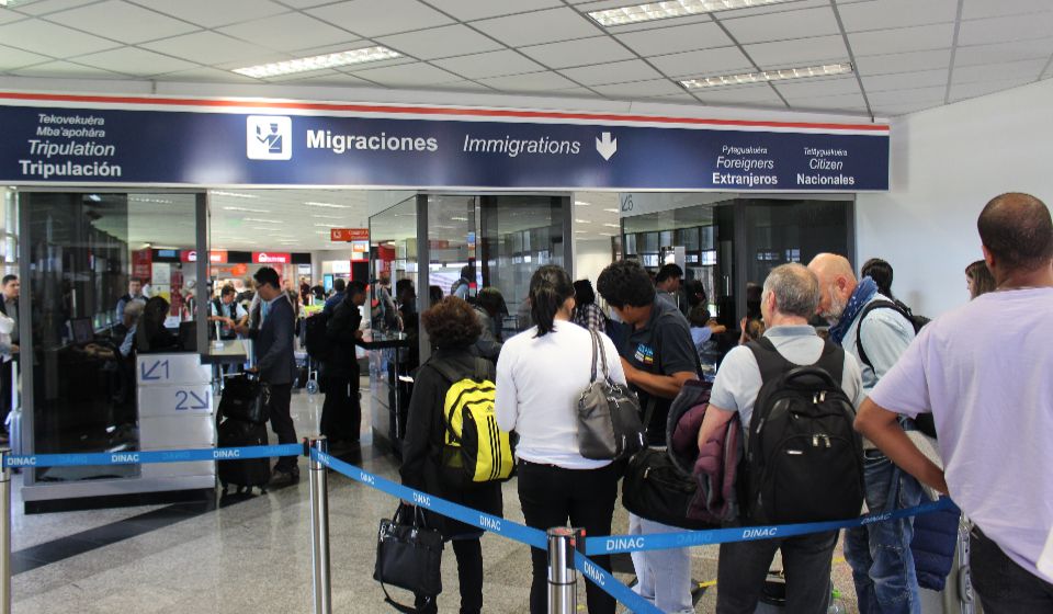 Son 44 los puestos fronterizos que controla migraciones. Foto: Migraciones