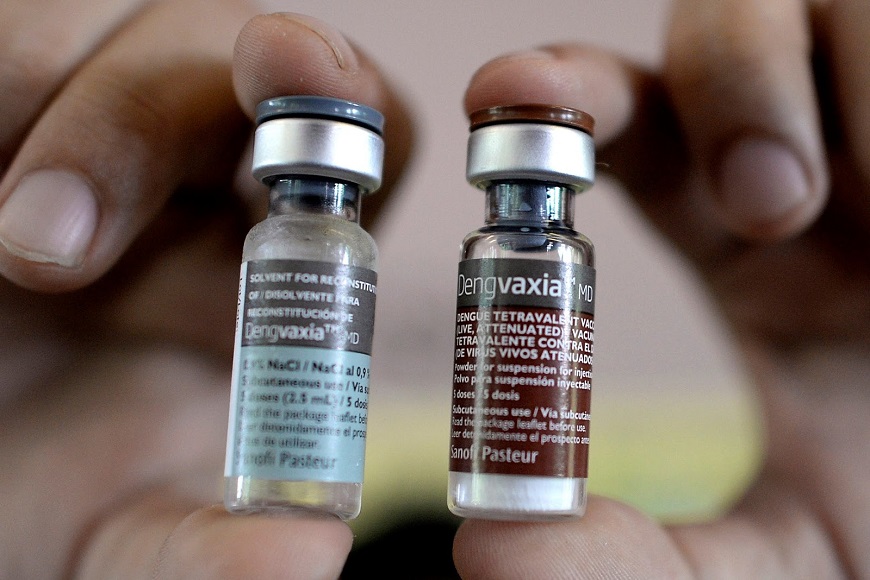 La vacuna está indicada solo para quienes tienen absoluta certeza de haber padecido la enfermedad. Foto: Ministerio de Salud.