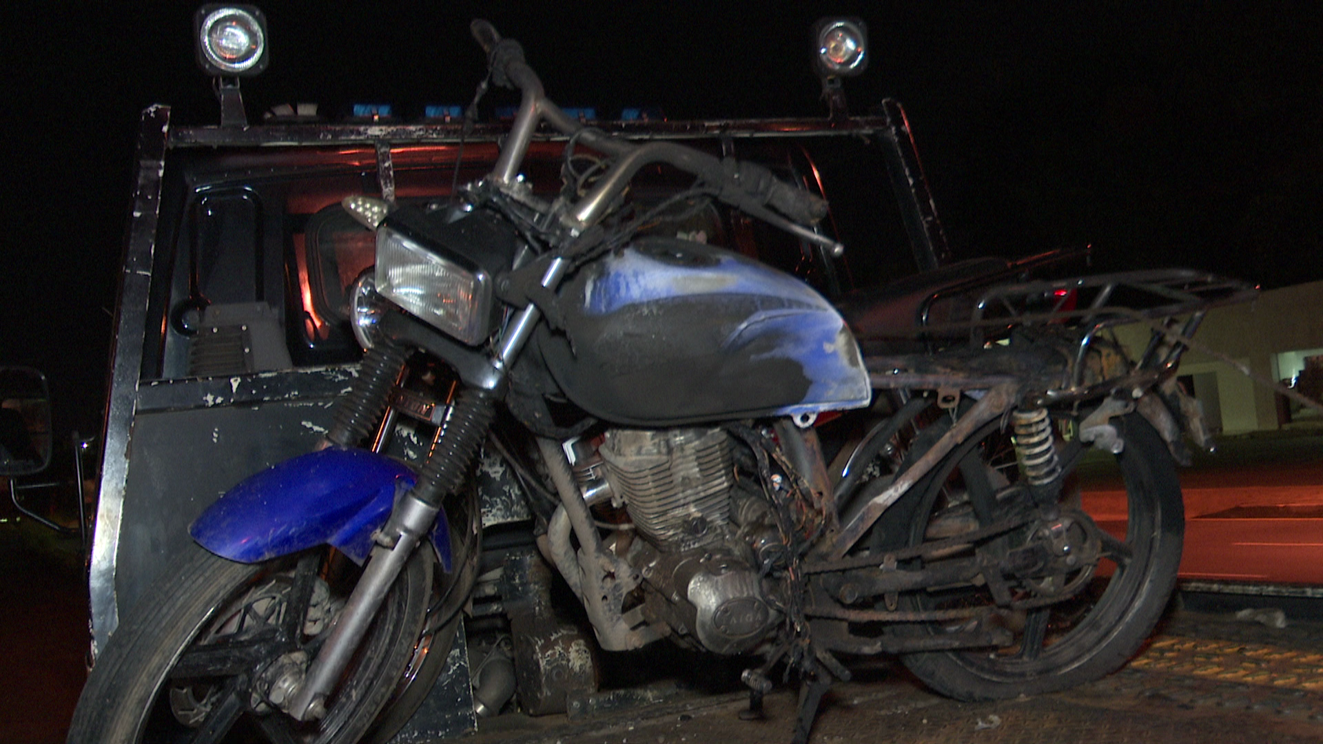 El dueño de la motocicleta había dado positivo al alcotest.