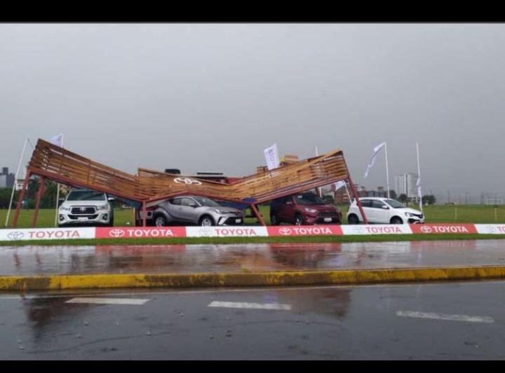 La tormenta ha dejado importantes pérdidas. Foto: Gentileza