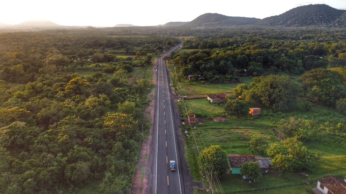 La ruta Paraguarí-Pirayú tiene 17, 5 km. Foto: MOPC