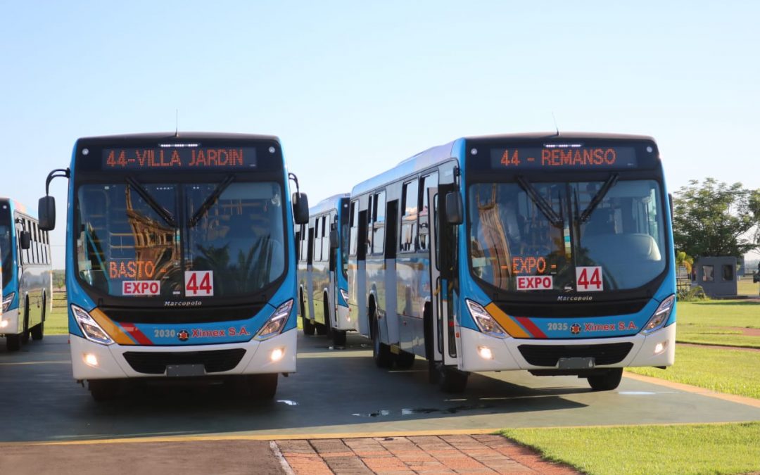 Presentaron nuevos buses para el área Metropolitana