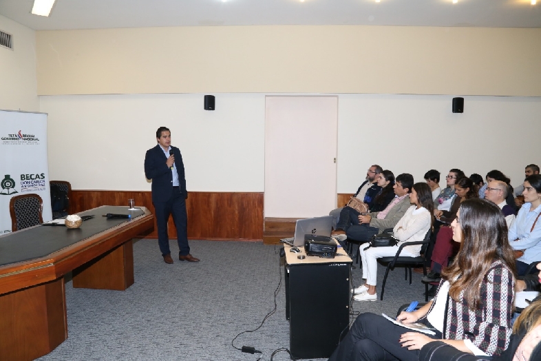 El anuncio fue hecho por Becal y la Embajada de los Estados Unidos en Paraguay. Foto: Becal