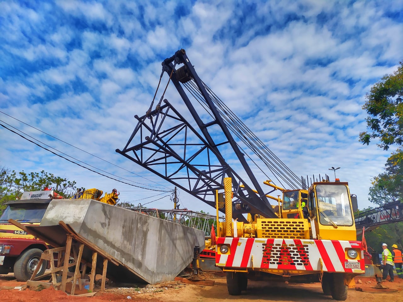 En mayo del 2021, la obra del Corredor Vial Botánico estaría lista. Foto: @mopcparaguay