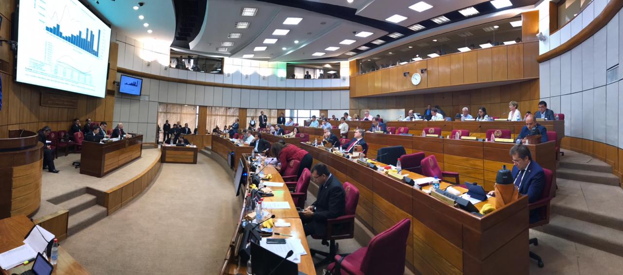El documento aprobado por el Senado, pasa a la Cámara de Senadores para su estudio. Foto: @SenadoresPy
