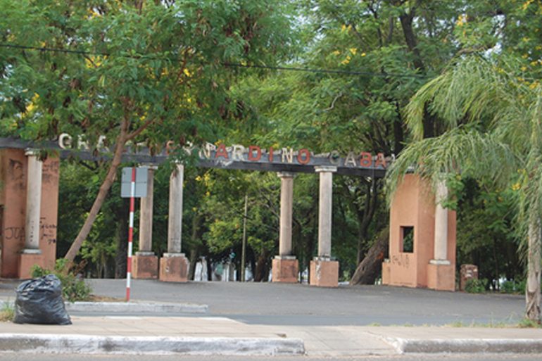 El Parque Caballero se encuentra en total estado de abandono. Foto: Municipalidad