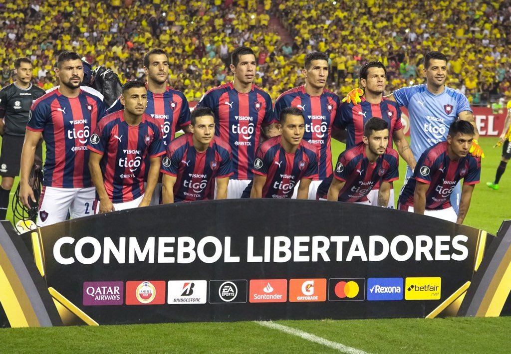 Cerro Porteño cayó por la mínima en el juego de ida ante el Barcelona de Guayaquil. Foto: @CCP1912oficial
