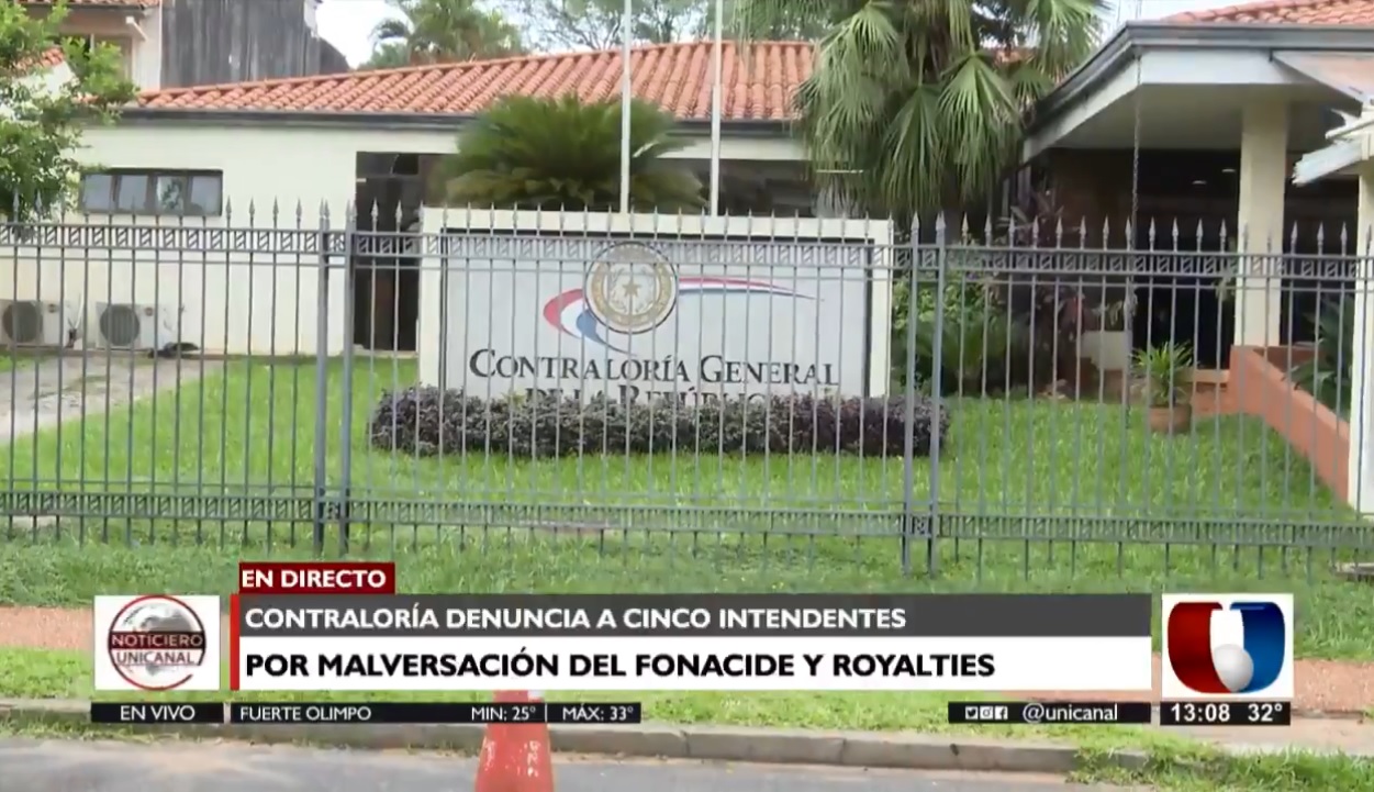 La Contraloría presentó la denuncia a la Fiscalía.