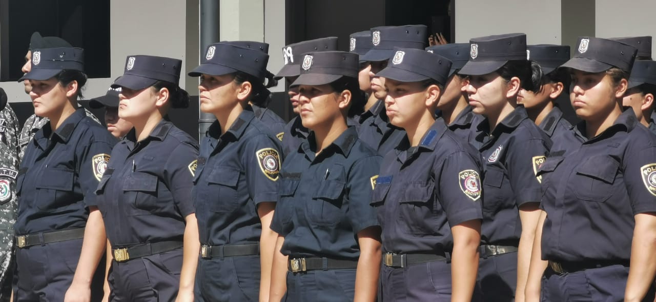 24 son las mujeres policías que se postulan. Foto: Policía Nacional
