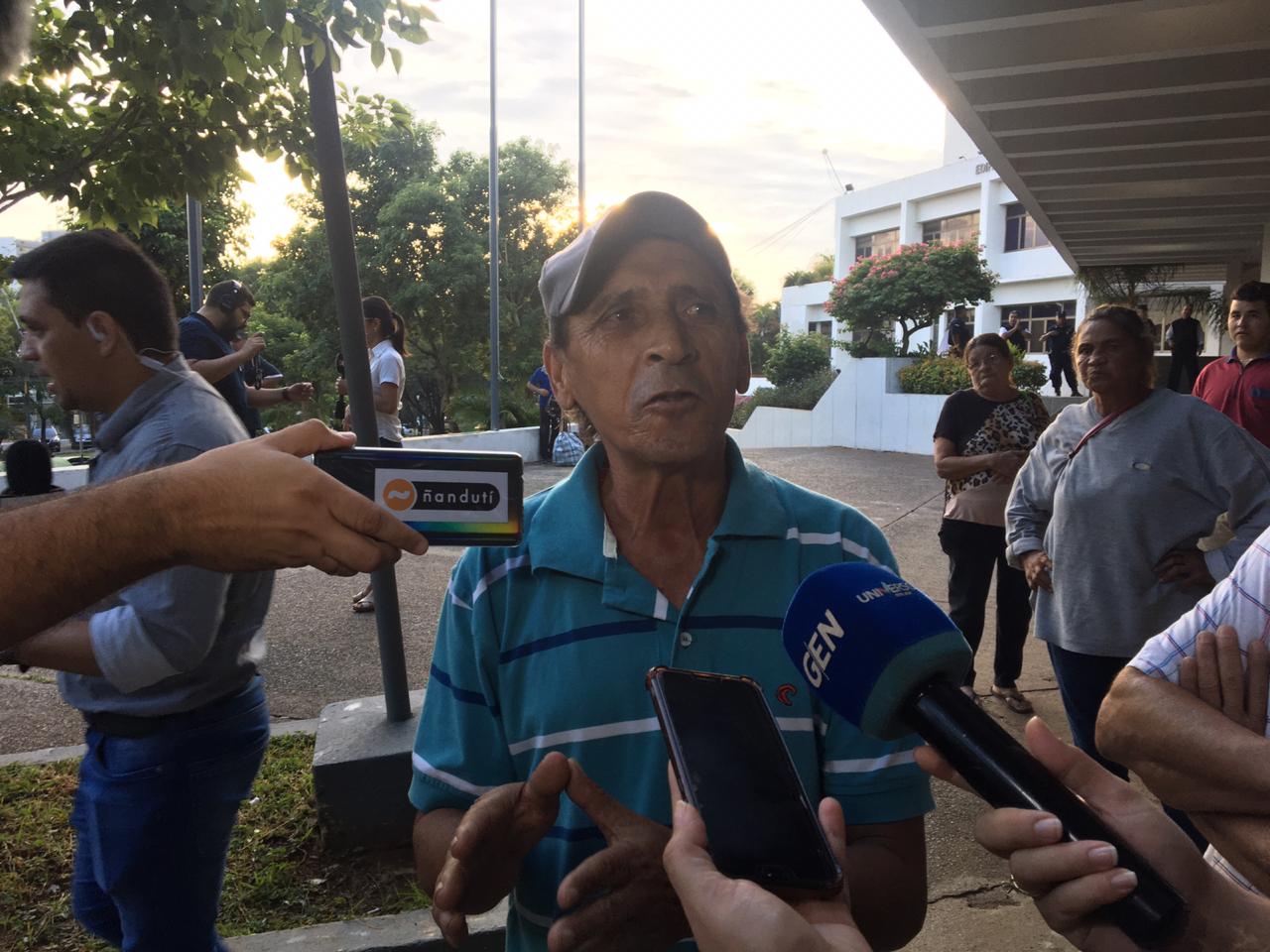 Vicente Gómez, presidente de las Asociación de Cuidacoches.