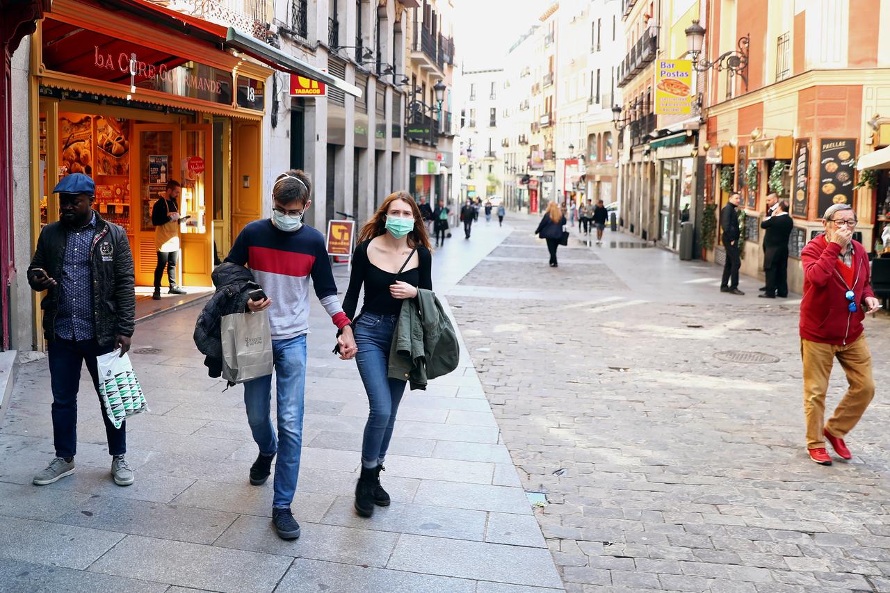Calles de Madrid, España. Foto: Sergio Pérez / Reuters.