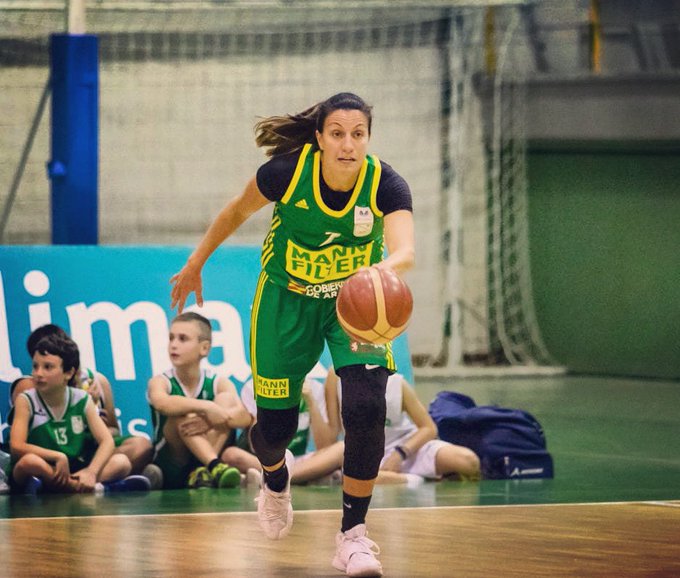 Paola Ferrari, basquetbolista paraguaya. Foto: Gentileza