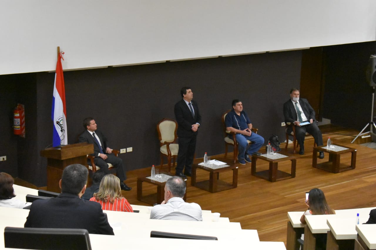 El encuentro se realizó entre los principales referentes del Estado.