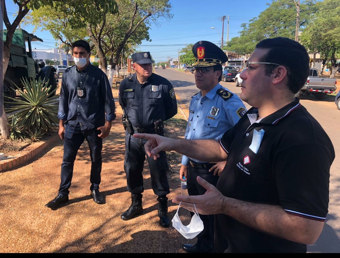 Imagen referencial de los controles realizados por la comitiva policial y fiscal. Foto: Ministerio Público