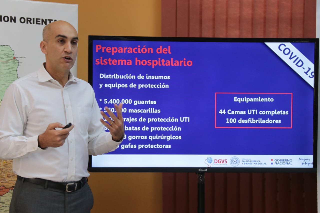 Julio Mazzoleni, ministro de Salud. Foto: MInisterio de Salud
