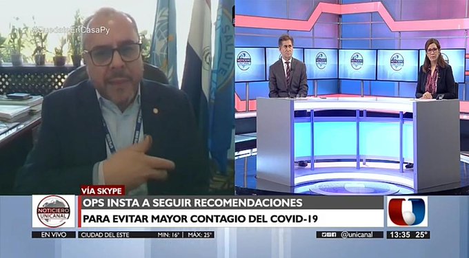El Doctor Luis Escoto estuvo en comunicación con el Noticiero Unicanal.