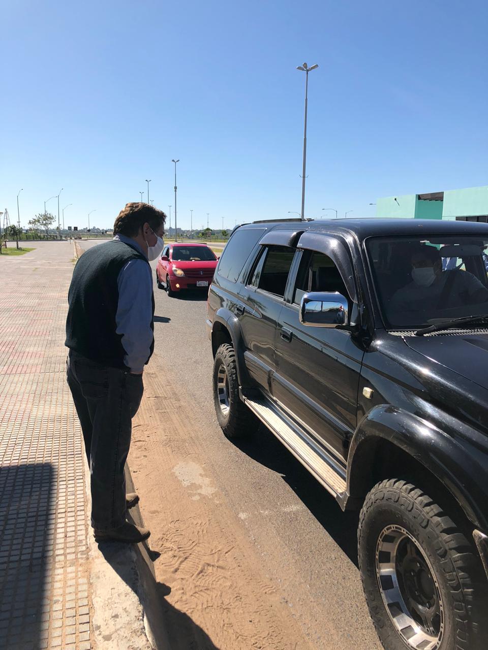 Los controles en varios puntos del país fueron intensificados, de modo a dar con aquellas personas que violaron la cuarentena para viajar al interior del país. Foto: @MinPublicoPy