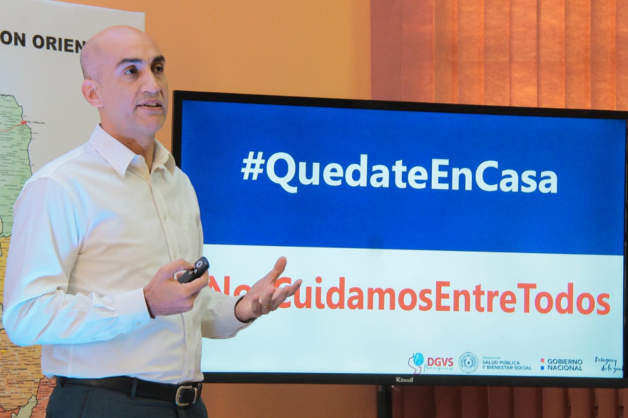Julio Mazzoleni, ministro de Salud. Foto: Ministerio de Salud