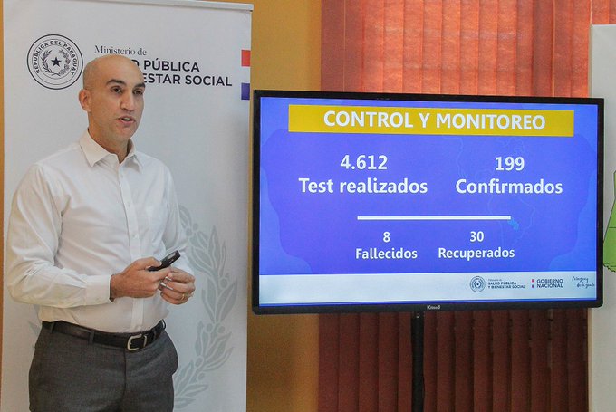 Julio Mazzoleni, ministro de Salud. Foto: Ministerio de Salud