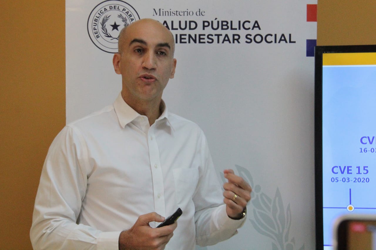 Julio Mazzoleni, ministro de Salud. Foto: Ministerio de Salud