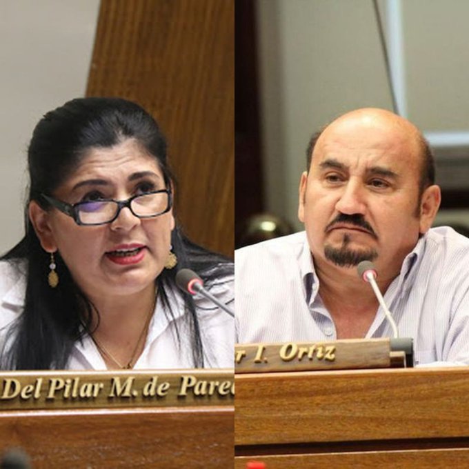 Fueron aprobados los pedidos de desafueros de los diputados Del Pilar Medina y Édgar Ortiz.