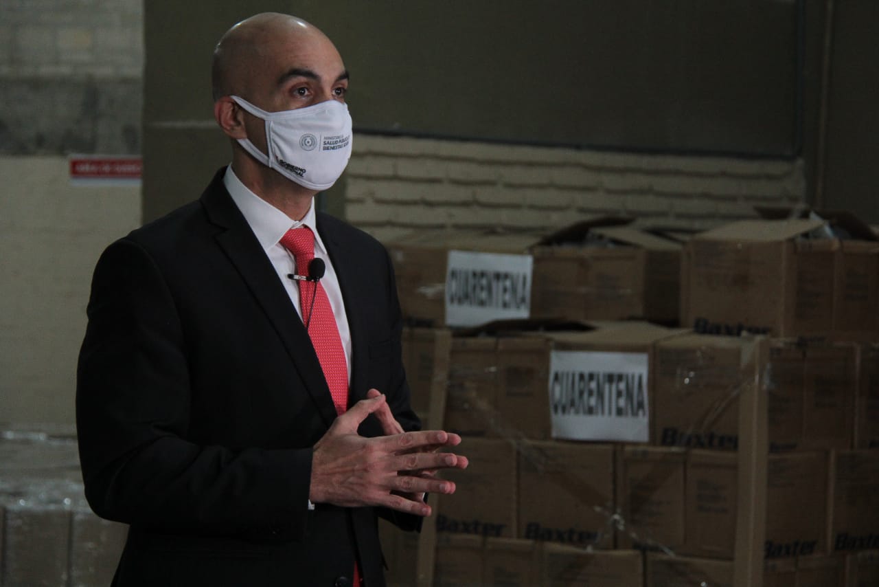 Julio Mazzoleni, ministro de Salud. Foto: Ministerio de Salud