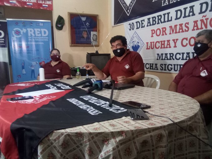 La OTEP-A pide el regreso a clases de forma gradual. Foto: Clara Martínez