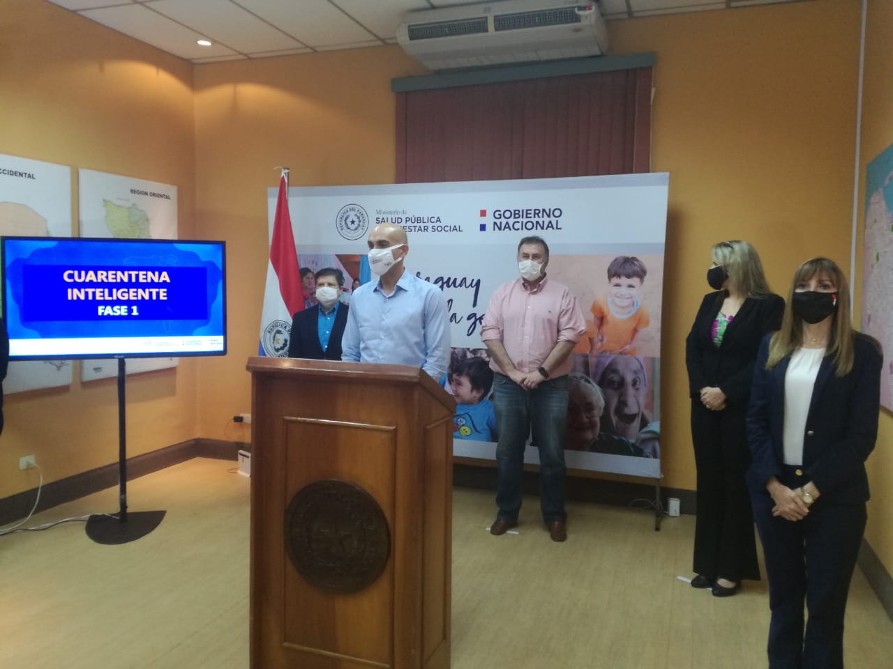 Conferencia de actualización epidemiológica | Imagen: Ministerio de Salud