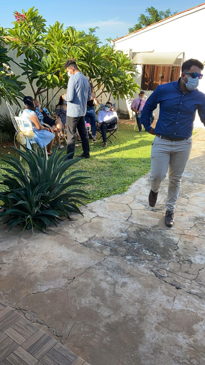En el procedimiento fueron detenidos los novios, los propietarios de la vivienda y padrinos. Foto: @MinPublicoPy