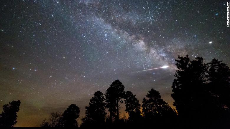Eta Acuáridas en 2016 vista desde Arizona, EE.UU. Foto: ALAMY