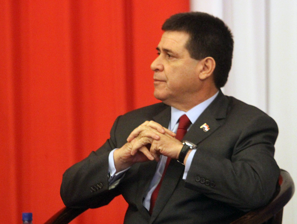 Horacio Cartes, expresidente de Paraguay. Foto: Agencia IP