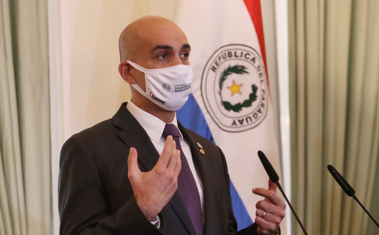 Julio Mazzoleni, ministro de Salud. Foto: Presidencia de la República