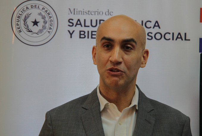 Julio Mazzoleni, ministro de Salud. Foto: Ministerio de Salud