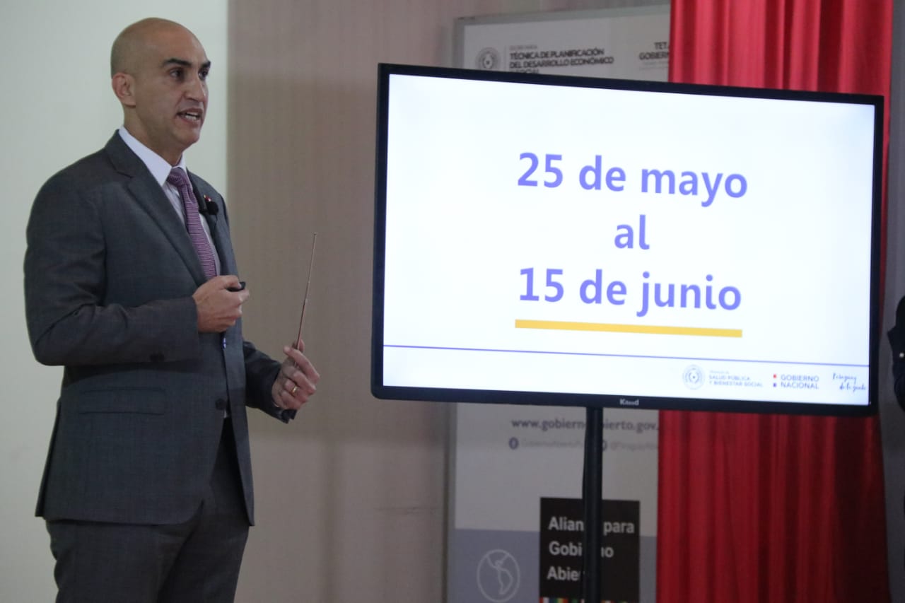 Julio Mazzoleni, ministro de Salud. Foto: Ministerio de Salud