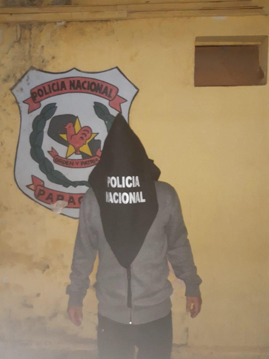 Los detenidos fueron identificados como Albert Samuel Arce Verón y Jefferson David Arce Verón. Foto: Gentileza