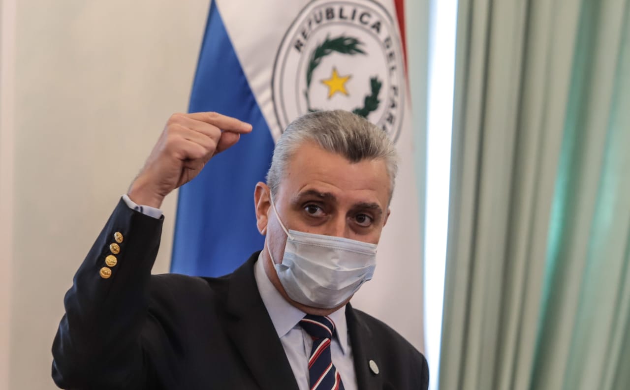 Juan Ernesto Villamayor, jefe de Gabinete Civil de la Presidencia de la República. Foto: Agencia IP