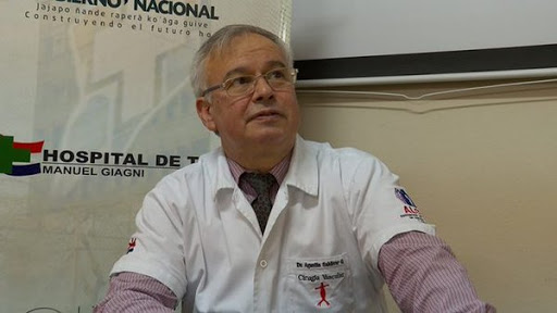 Dr. Agustín Saldívar, director del Hospital de Trauma.