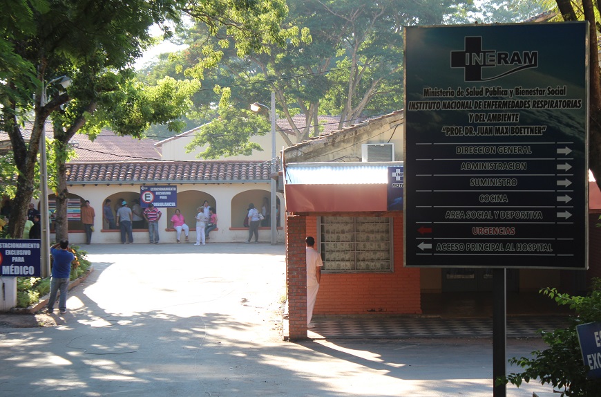 Sede de INERAM. Foto: Ministerio de Salud