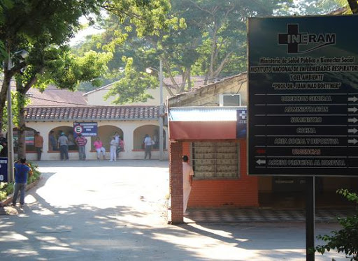 Entrada al predio del INERAM.