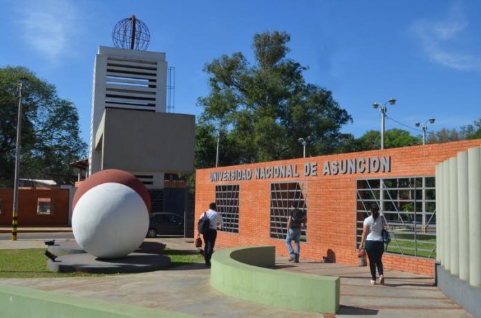 Sede de la Universidad Nacional de Asunción en San Lorenzo.