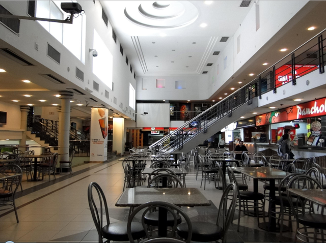 Patio de comidas del Villamorra Shopping. Foto: https://static.panoramio.com/
