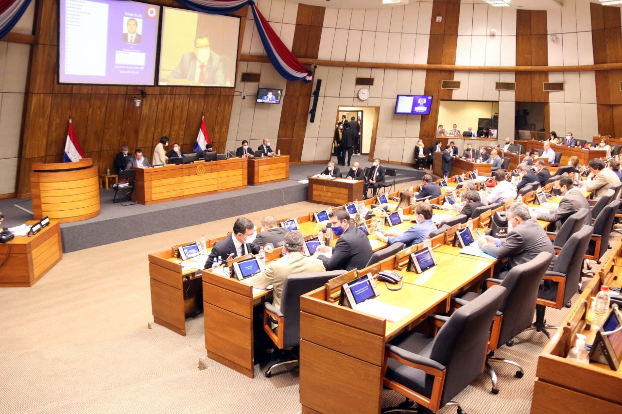 Pleno de la Cámara de Diputados en sesión.